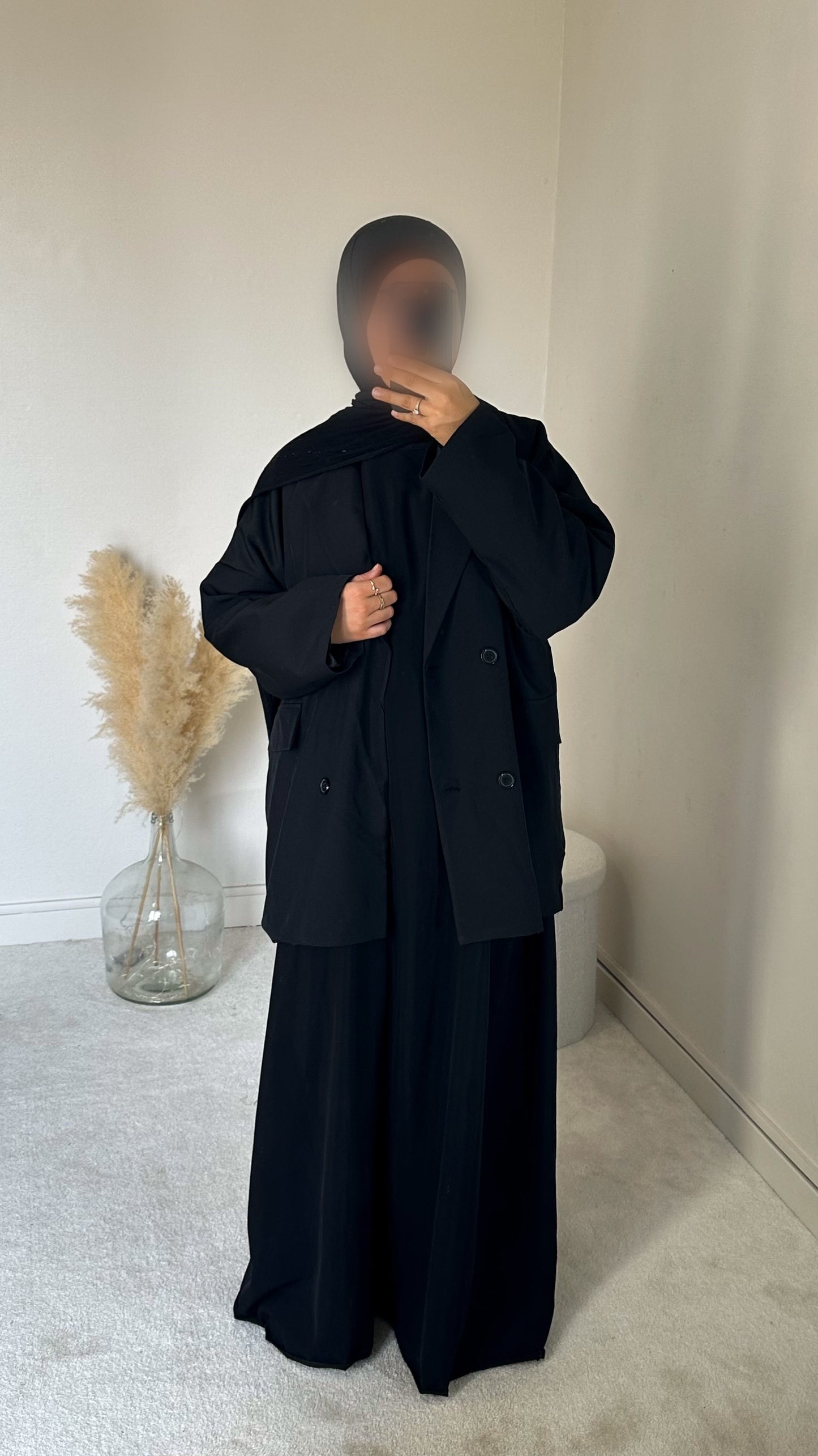 Blazer oversize noir