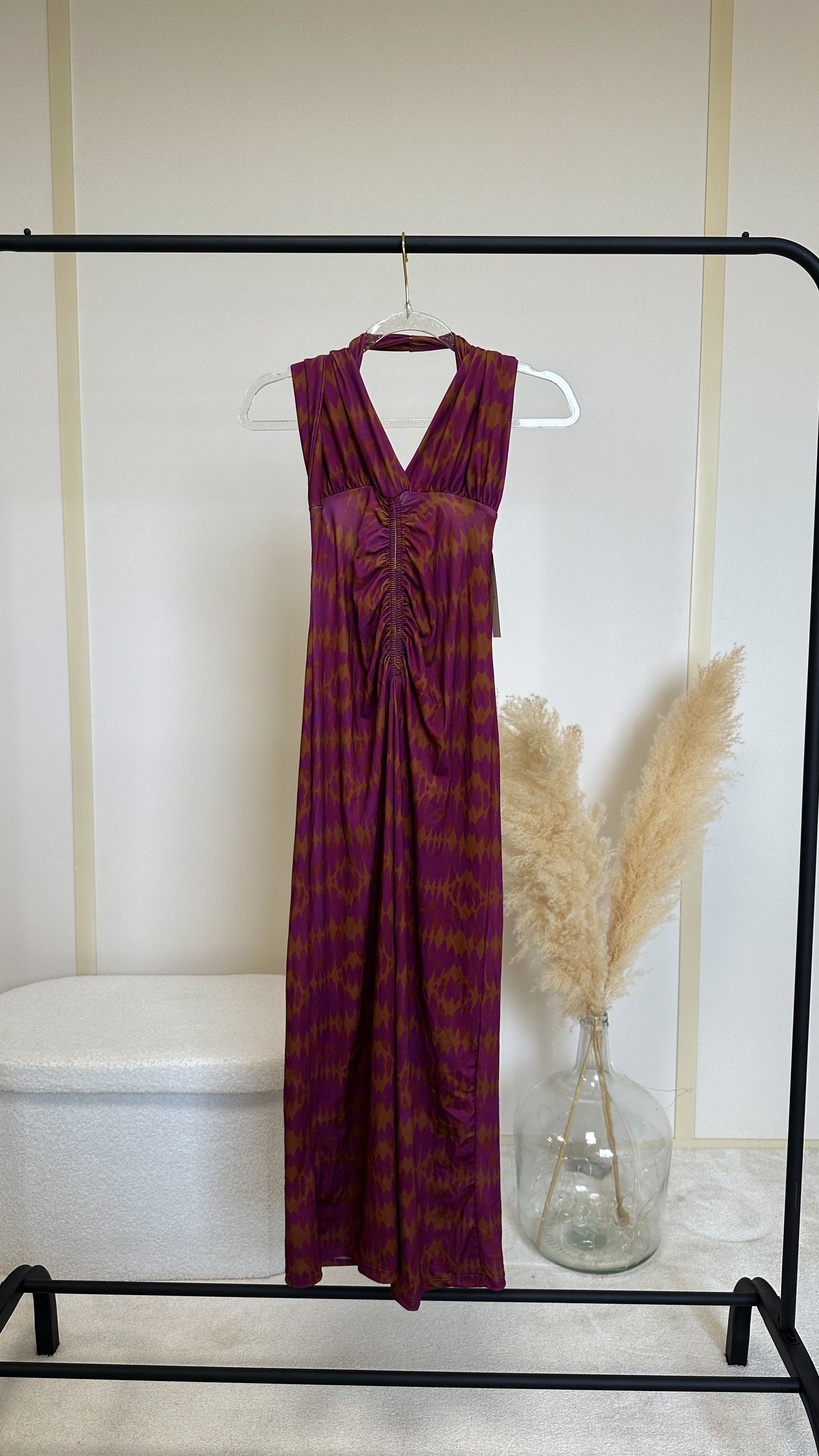 Robe Sinthia mauve