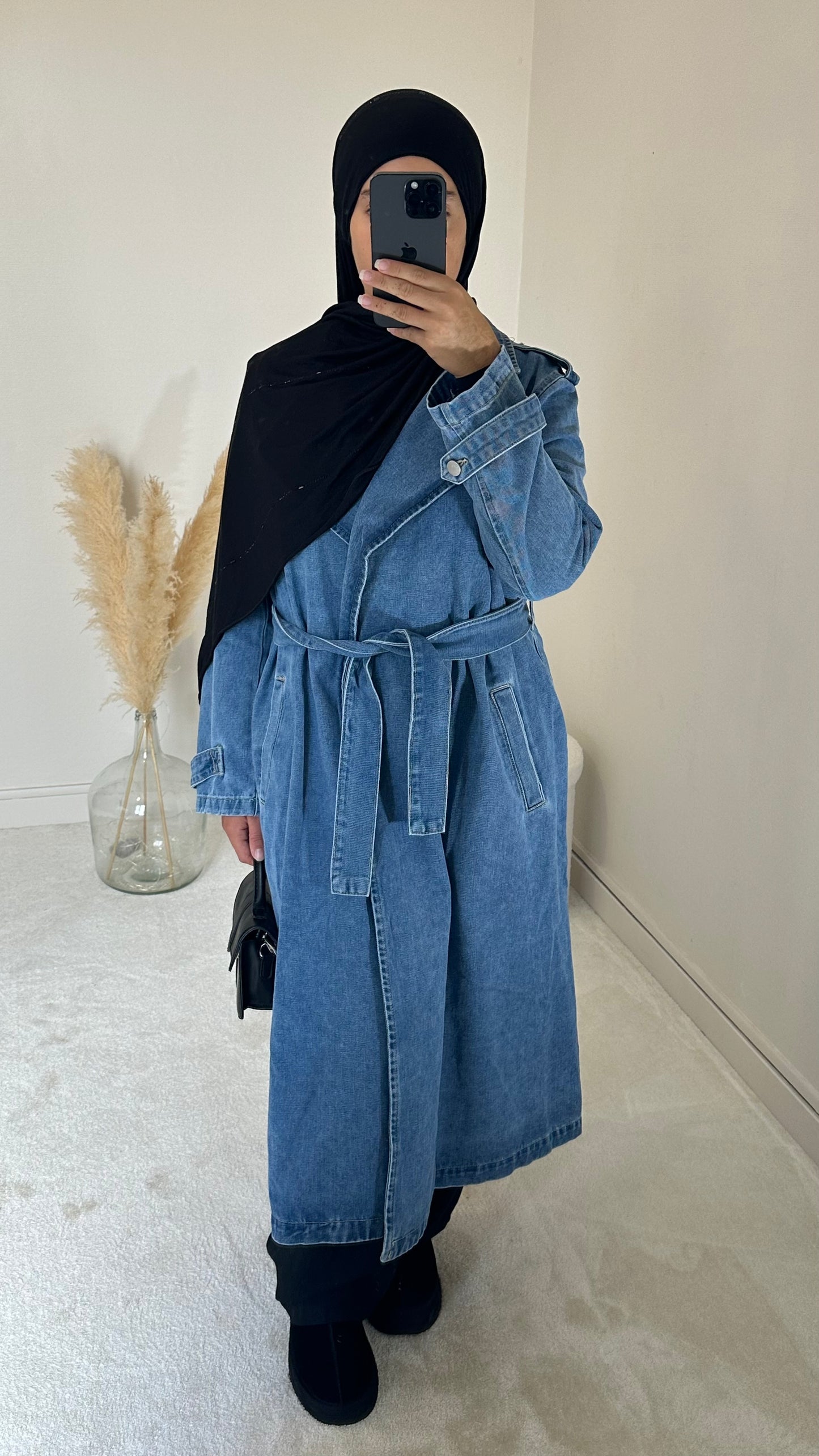 Trench en jean