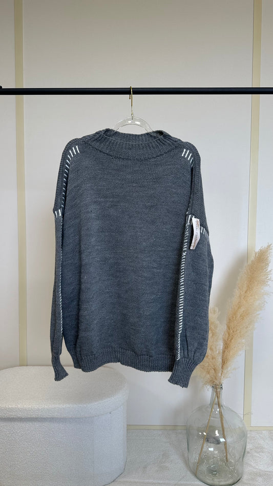 Pull gris