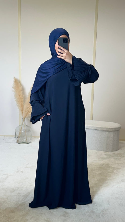 Abaya majesté [bleu marine]