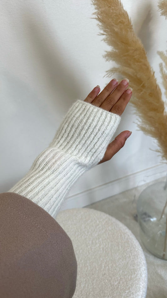 Mitaines blanche