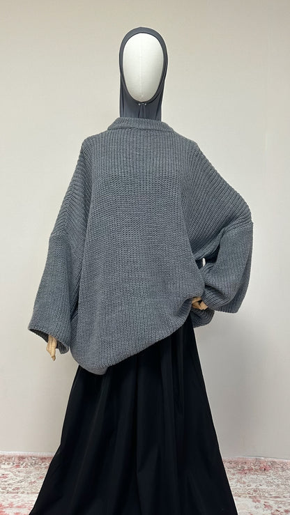 Pull ample [gris]