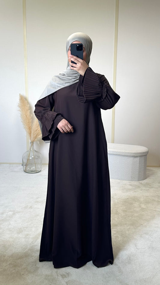 Abaya majesté [marron]