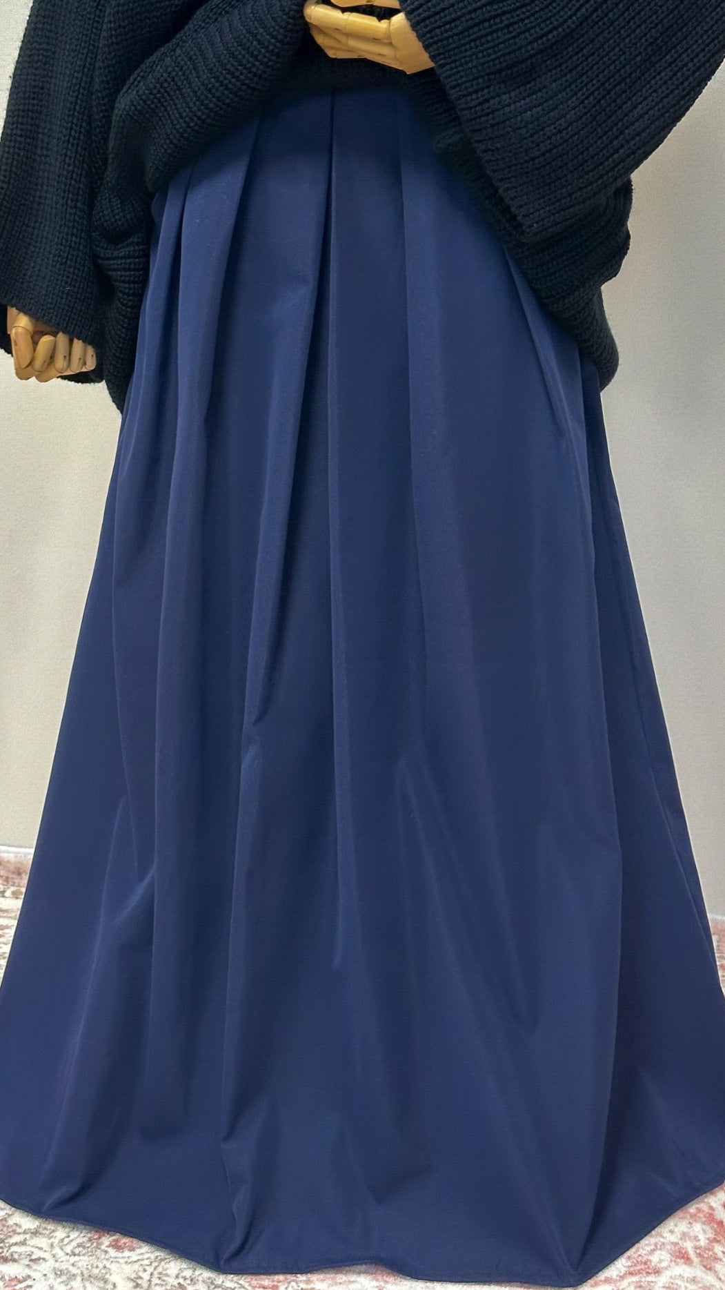 Jupe basique [bleu marine]