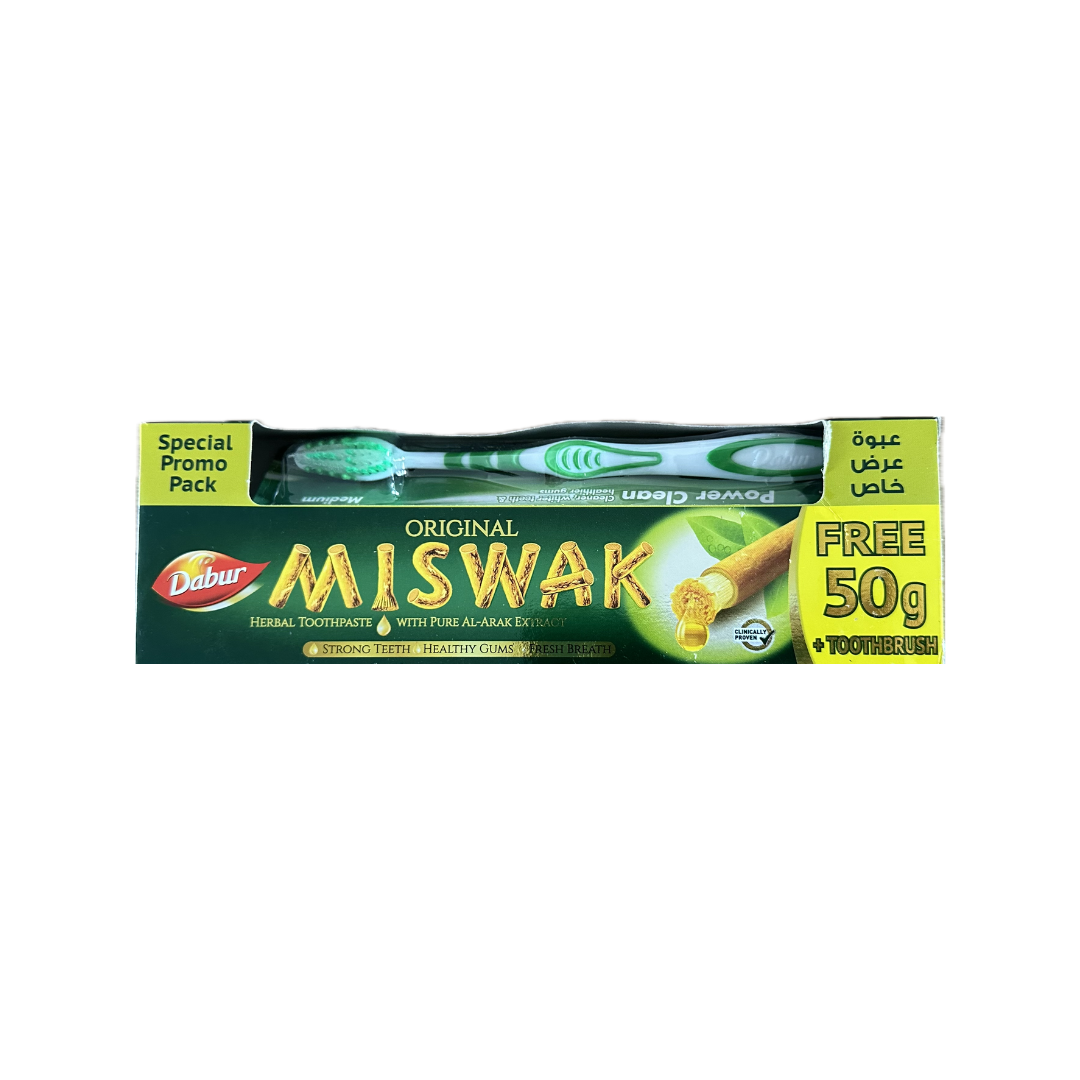 Dentifrice Miswak XXL 170g avec brosse à dent