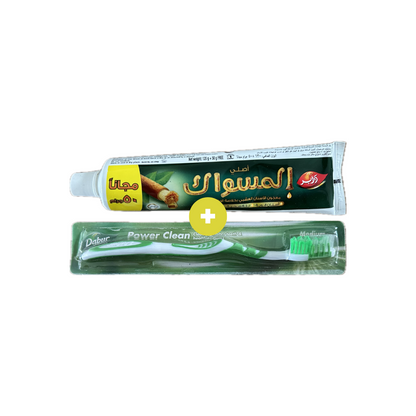 Dentifrice Miswak XXL 170g avec brosse à dent