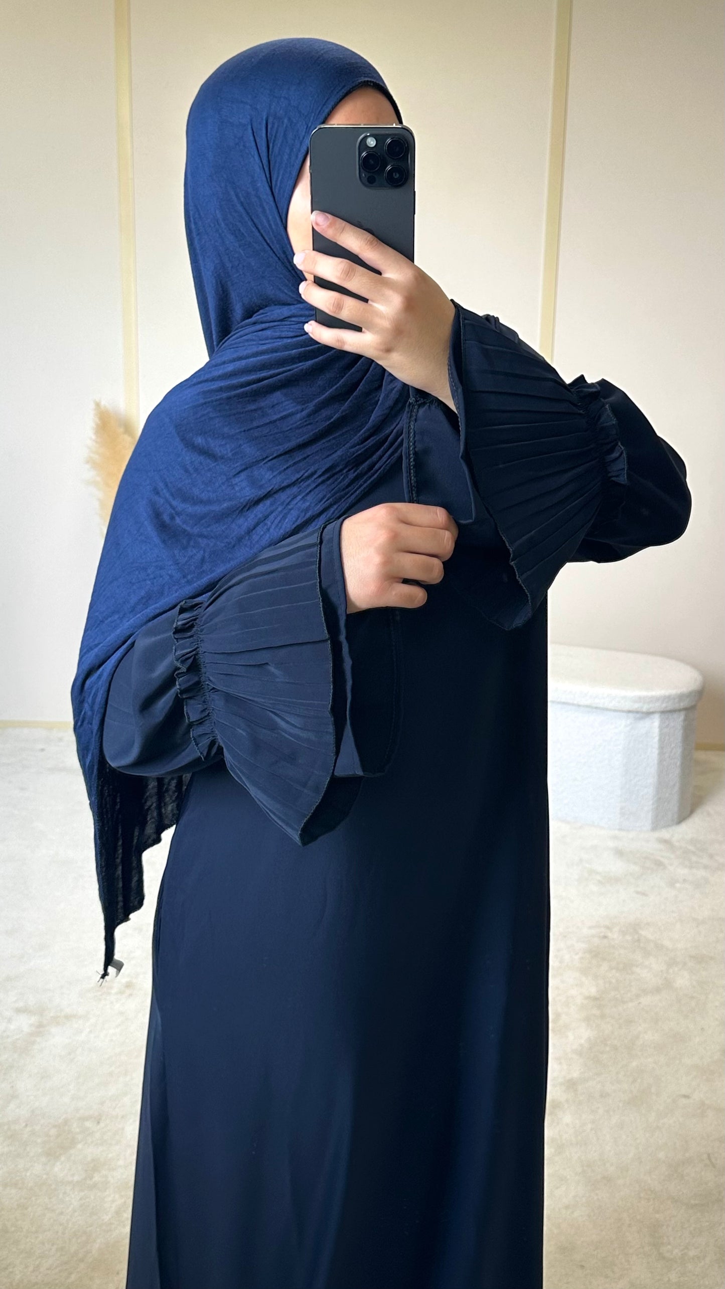 Abaya majesté [bleu marine]