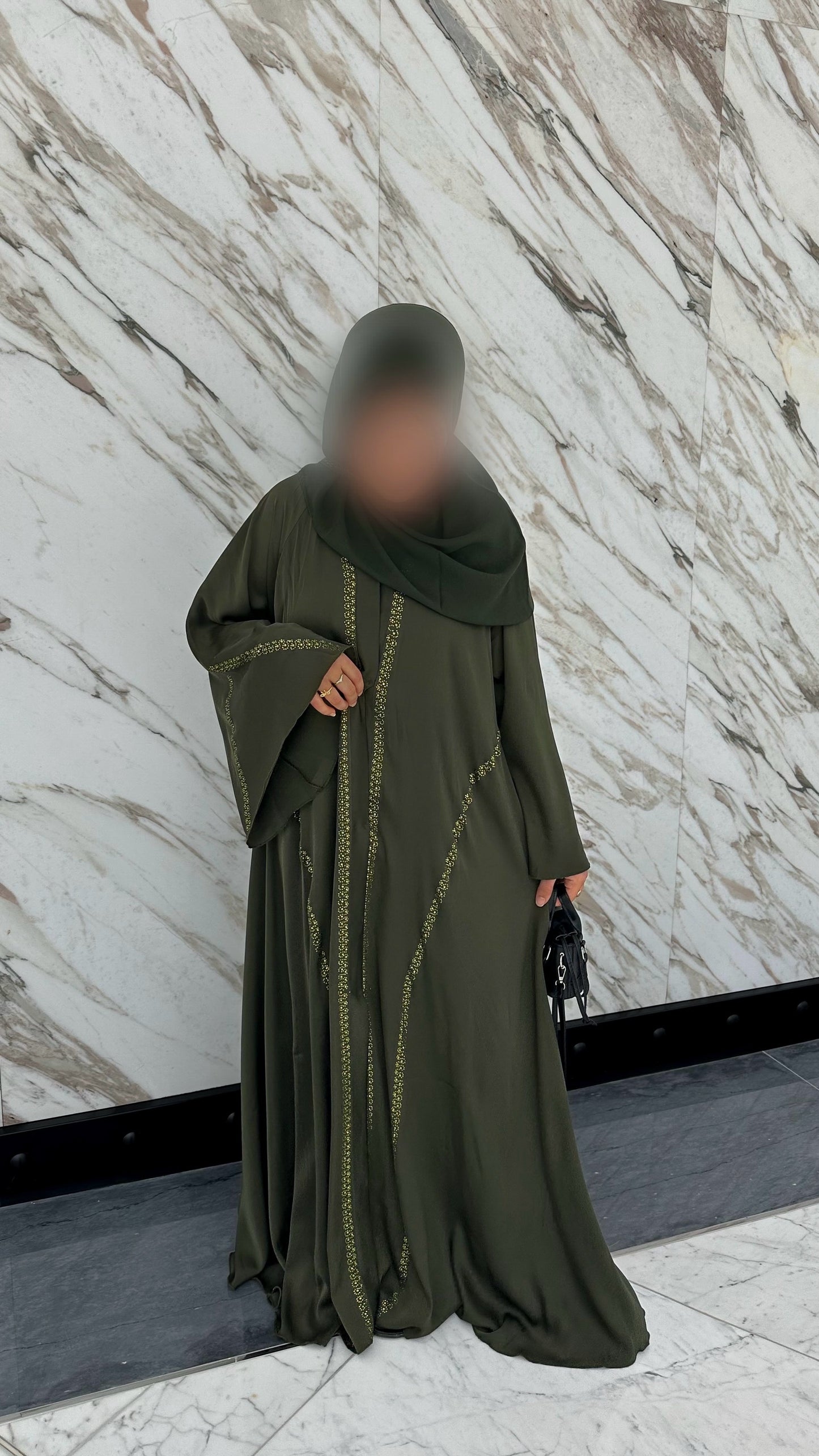 Abaya Dubaï Layali [kaki]