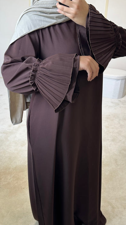 Abaya majesté [marron]