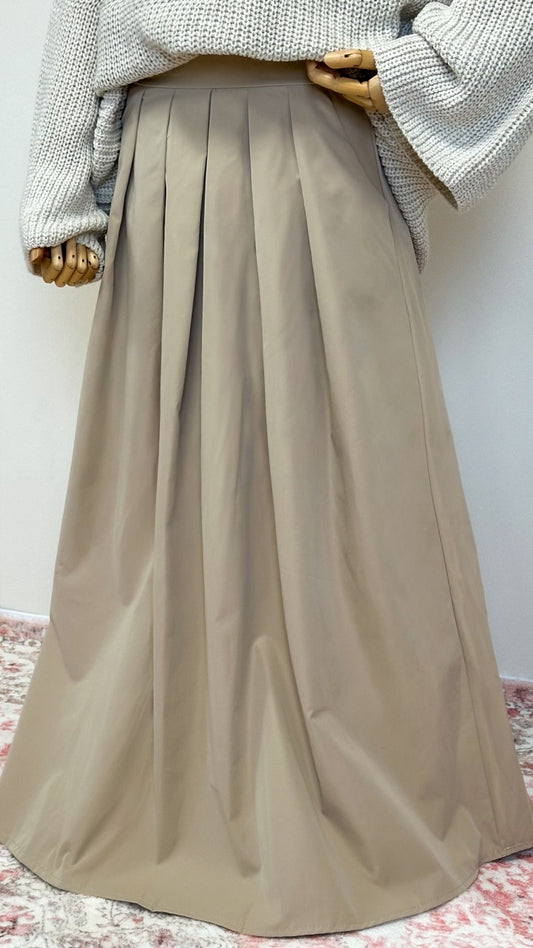 Jupe basique [beige]