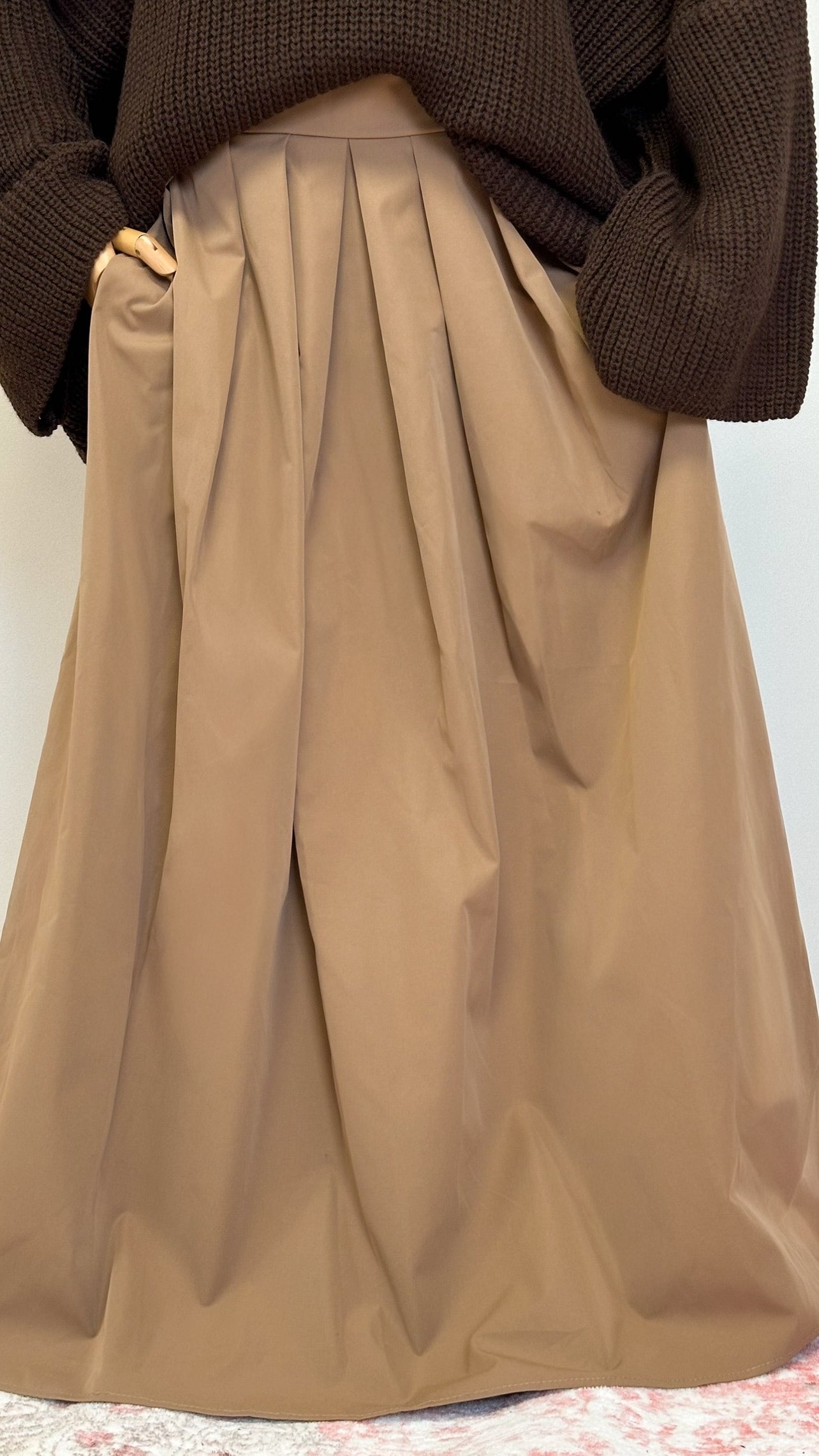 Jupe basique [camel]