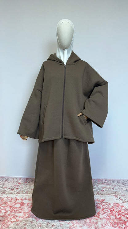 Ensemble comfy taupe