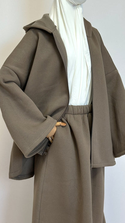 Ensemble comfy taupe